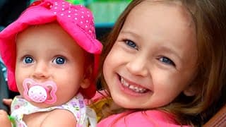 We Are in the Car Song for Kids with Maya and Mary