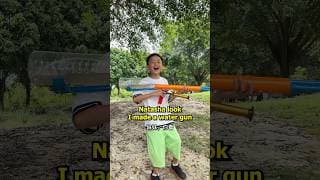 Max Makes A Water Gun For Sister #funny #funnyvideo