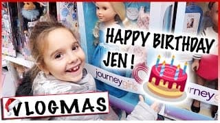 VLOGMAS 3 : Chasse aux jouets pour l'Anniversaire de Jen / Samedi en famille