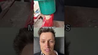 Hydraulic Press Builds a Hammer | Man News (via turntabatvg on tt) #hydraulic #hammer #satisfying