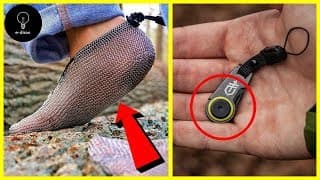 15 GADGETS DE SURVIE INCROYABLES QUE VOUS POUVEZ ACHETER SUR INTERNET