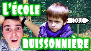 L'école BUISSONNIÈRE - Angie la Crazy Série
