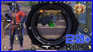 Zero Recoil Sensitivity PUBG MOBILE Full Gameplay New world record #bgmi