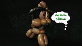 How To Make A Balloon Dog - Animal Balloon Twisting Tutorial