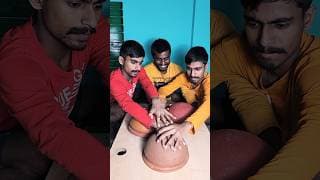 OMG Pot challenge with surprise 😂 Whose luck was bad 🤣 #shorts