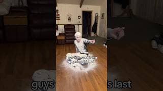 Guys who ate his last powdered donut?