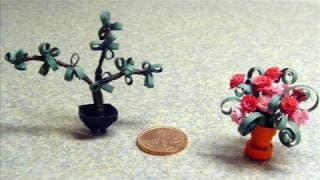 Quilled Miniature Plants and Dangerous Confections