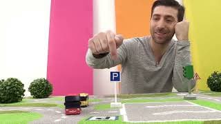 Vidéo avec jouets pour enfants: Jardin d'enfants № 15. Tayo et règles de circulation