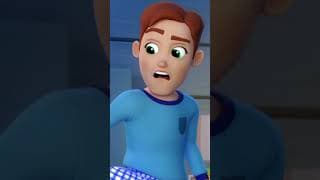 Monsters in the Dark #shorts | Little Angel And Friends Kid Songs