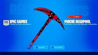 RÉCLAMEZ VOTRE PIOCHE "DEADPOOL" POUR TOUT LE MONDE SUR FORTNITE ! (SAISON 2 CHAPITRE 2)