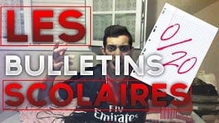 LA REMISE DU BULLETIN SCOLAIRE ! MDR !