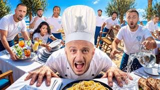 J'ouvre un restaurant et c'est un DÉSASTRE (ft Squeezie Djilsi Tatiana Leila Nico Gotaga Theo Elian)