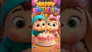 Happy Birthday #Shorts | Family Celebration Song | Eli Kids Nursery Rhymes