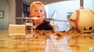 What's inside a Baseball?