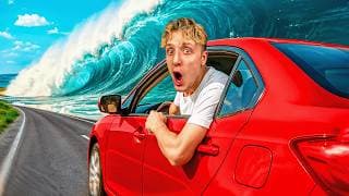 Voitures vs Tsunami !
