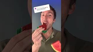 Je mange la pastèque 🍉 pour avoir 500k abonnés 🤪😂