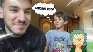 MON PETIT FRÈRE DE 5 ANS ESSAIE DE PRONONCER DES PERSONNAGES D’ANIMÉ !