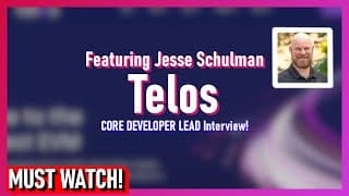 [Interview🎥] with Telos Core Lead Developer Jesse Schulman! | Exclusive questions!