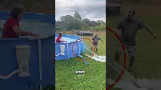 La meilleure façon de dire adieu à une piscine ❤️