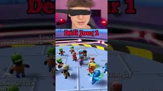 JOUER LES YEUX BANDÉS / DÉFI JOUR 1