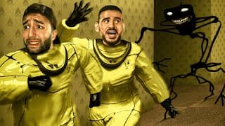 On a la PEUR de notre vie dans les backrooms avec Amine 馃槺