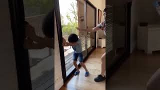 Elias supportait mal le confinement 🤪