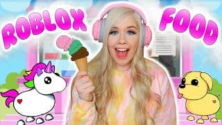 I ONLY ate ROBLOX food for 24 HOURS (ADOPT ME + ROYAL HIGH)