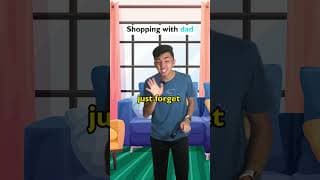 SHOPPING with Dad vs Mom😂 #relatable #funny #comedy