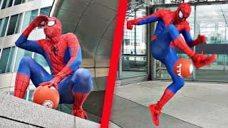 THE AMAZING SPIDERMAN FREESTYLE SOCCER SKILLS!