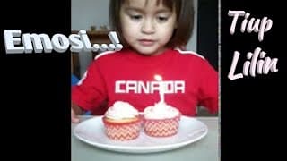 Bikin Gemes banget.   Perjuangan Carissa niup Lilin.