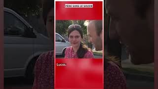 Philippe interpelle Marie dans la rue - Père sans le savoir : Le Jour où tout a basculé #shorts