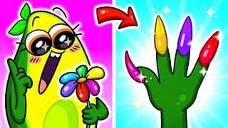 LONG NAILS Struggles 💅 FUNNY Girl Problems by Avocado Couple