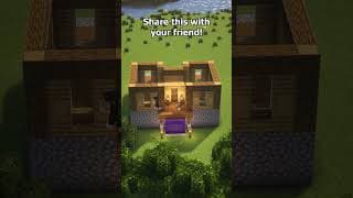 Minecraft Duo House 🏠 | Build with @hiboukyt | Inspiration @Gorillo  #minecraft