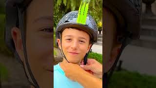 Matteo learns tips on how to ride a bike #shorts #deedeeshow #deedee #learntorideabike
