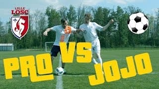 Duel de foot avek un joueur pro fesse lionel