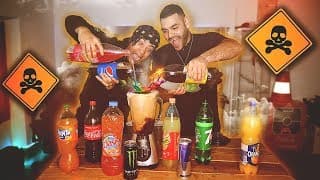 ON MÉLANGE TOUS LES SODA C'EST DANGEREUX !!