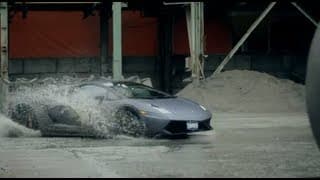 Lamborghini Drifting in Dirt!