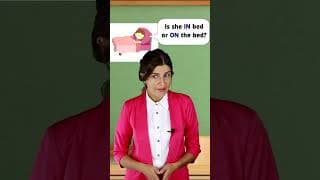 English Class at School. IN vs ON #shorts