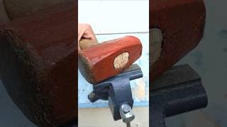 Unique method of fitting the hammer handle so it never falls off #diy #woodworking #tips #tools