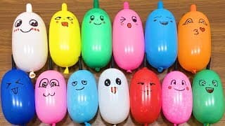 Making Slime with Funny Balloons #1 - Satisfying Slime video