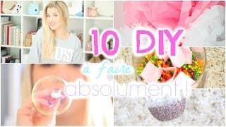 [ DIY n°6 ] : 10 DIY à faire ABSOLUMENT !