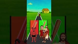 Who will Tung Tung Tung Sahur go with? 😇 Jesus or 😈 the Devil