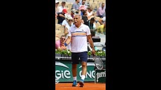 The smartest Mansour Bahrami trick shot | Roland-Garros