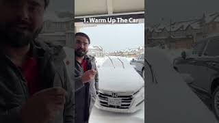 After Snow In CANADA #Shorts #SnowStorm