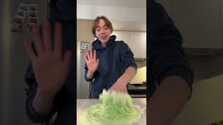 Making the fluffiest slime #shorts