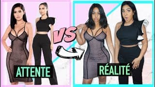 300$ SUR FASHIONNOVA !! CE QUE J'AI COMMANDÉ VS CE QUE J'AI REÇU