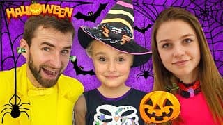 Sasha y Halloween Trick or Concurso de maquillaje