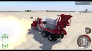Cement Truck Destruction - BeamNG.drive