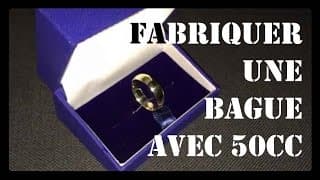 Fabriquer une bague avec une pièce; Turn a coin into a ring
