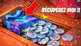 RÉCUPÉREZ ICI les 500 V-BUCKS GRATUITS de NOEL sur Fortnite !! Ils sont là...